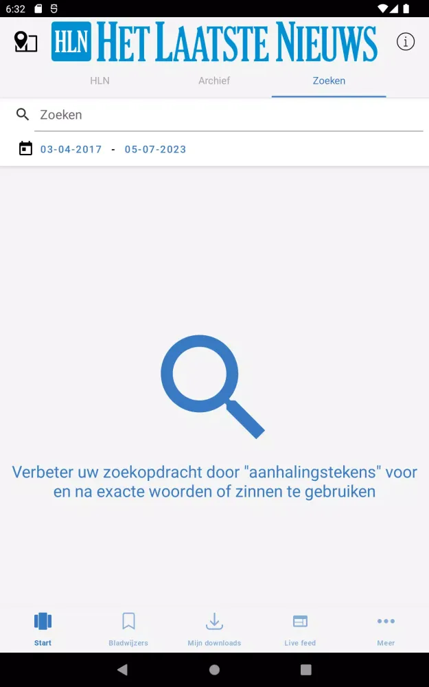 Het Laatste Nieuws Screenshots