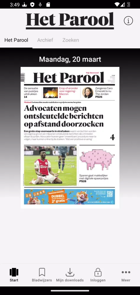 Het Parool Screenshots