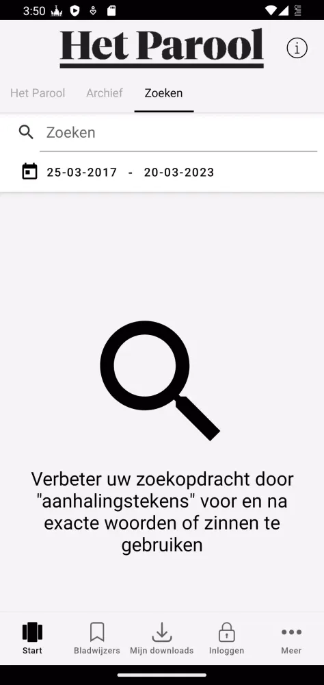 Het Parool Screenshots