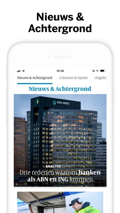 Captures d'écran de de Volkskrant - Nieuws