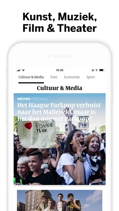 Captures d'écran de de Volkskrant - Nieuws