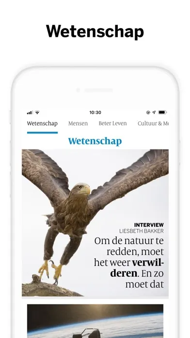 Captures d'écran de de Volkskrant - Nieuws