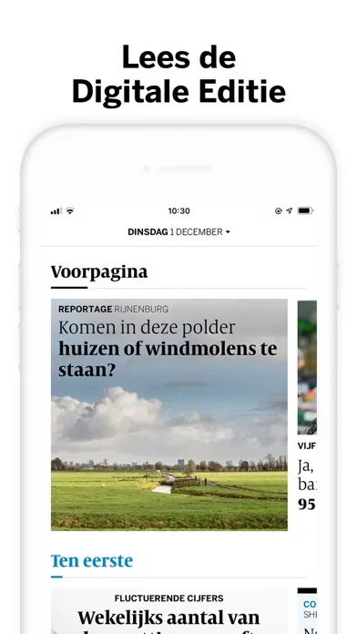 Captures d'écran de de Volkskrant - Nieuws