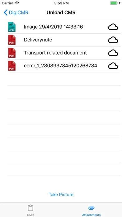 Capturas de tela do DigiCMR Integration