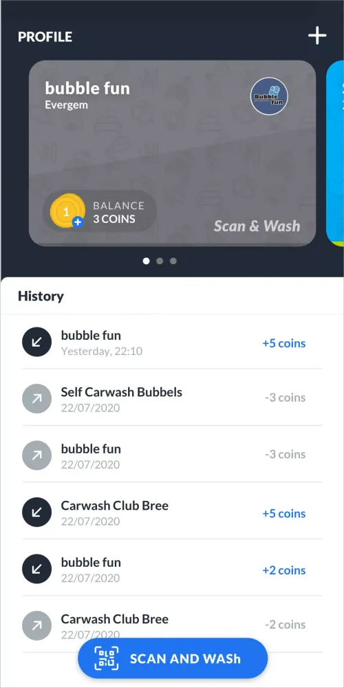 Scan & Wash Screenshots