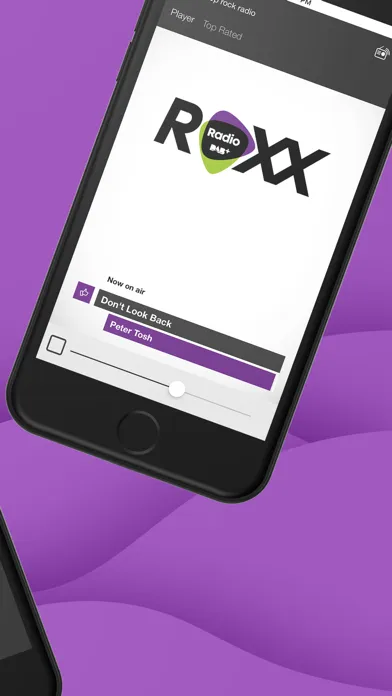 Captures d'écran de ROXX radio