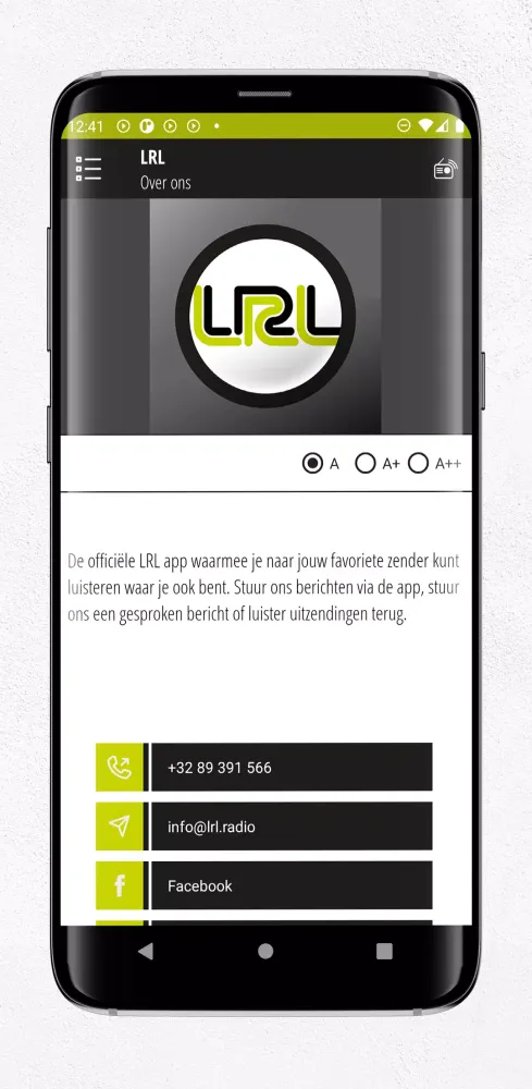 LRL Screenshots