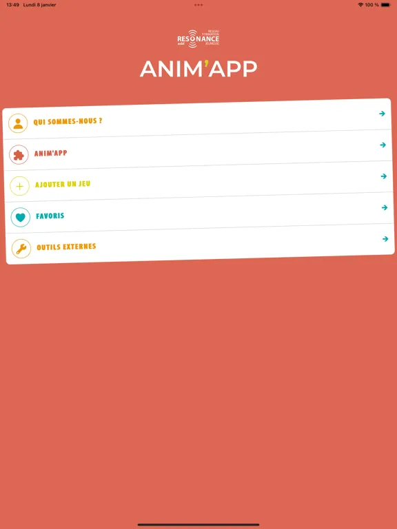 Anim'App iPad 应用截图