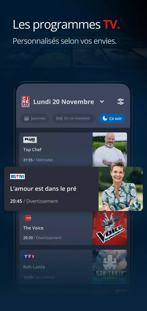 Capturas de pantalla de Ciné Télé Revue – Programme TV