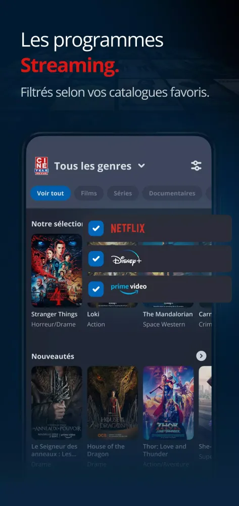 Capturas de pantalla de Ciné Télé Revue – Programme TV