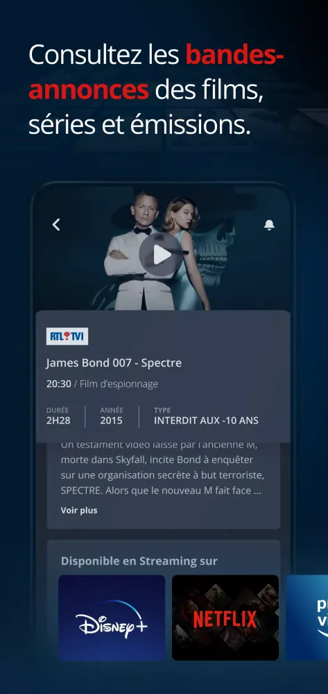 Capturas de pantalla de Ciné Télé Revue – Programme TV