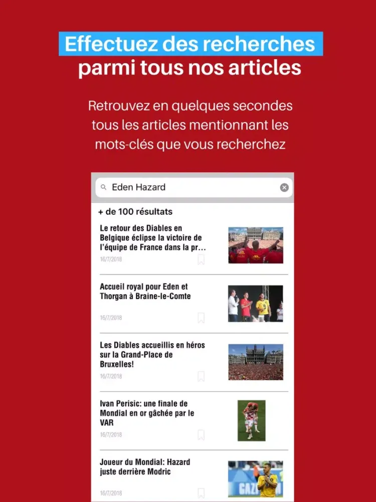 Capturas de pantalla de La Province iPad 