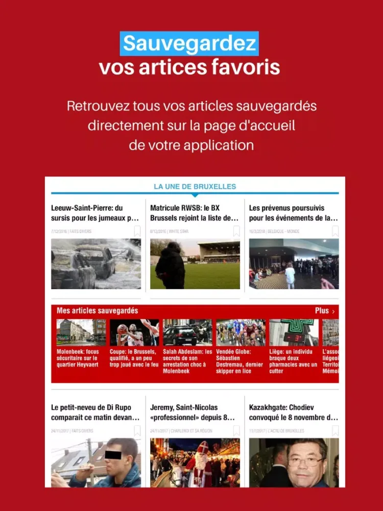 Capturas de pantalla de La Province iPad 