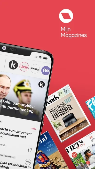 Captures d'écran de Mijn Magazines