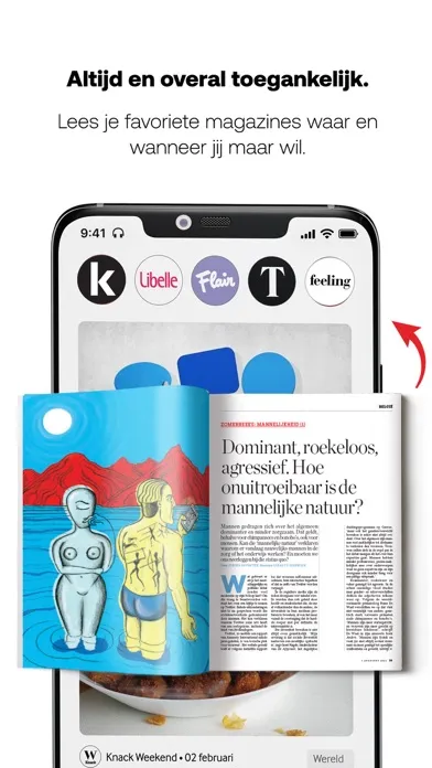 Captures d'écran de Mijn Magazines