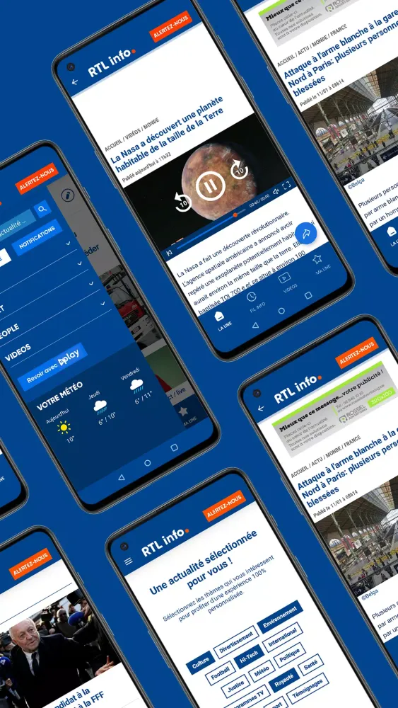 RTL info. Actualités Screenshots