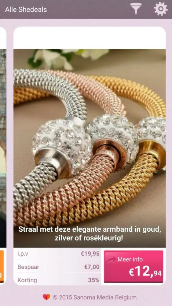 Скриншоты Shedeals – Exclusieve deals