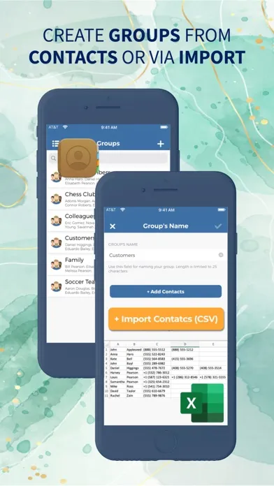 Ảnh chụp màn hình của Group Text: Mass Text Message