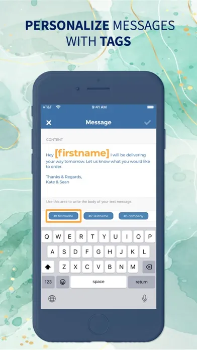 Ảnh chụp màn hình của Group Text: Mass Text Message