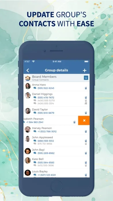 Ảnh chụp màn hình của Group Text: Mass Text Message