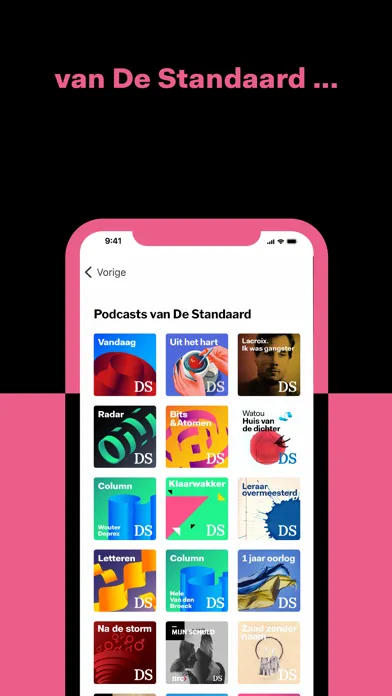 Ảnh chụp màn hình của DS Podcast