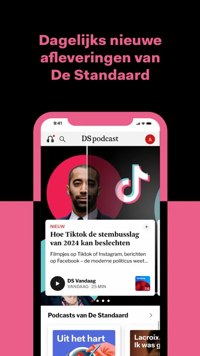 Ảnh chụp màn hình của DS Podcast