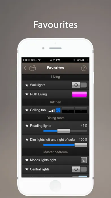 Screenshot di TELETASK iSGUI V2.6