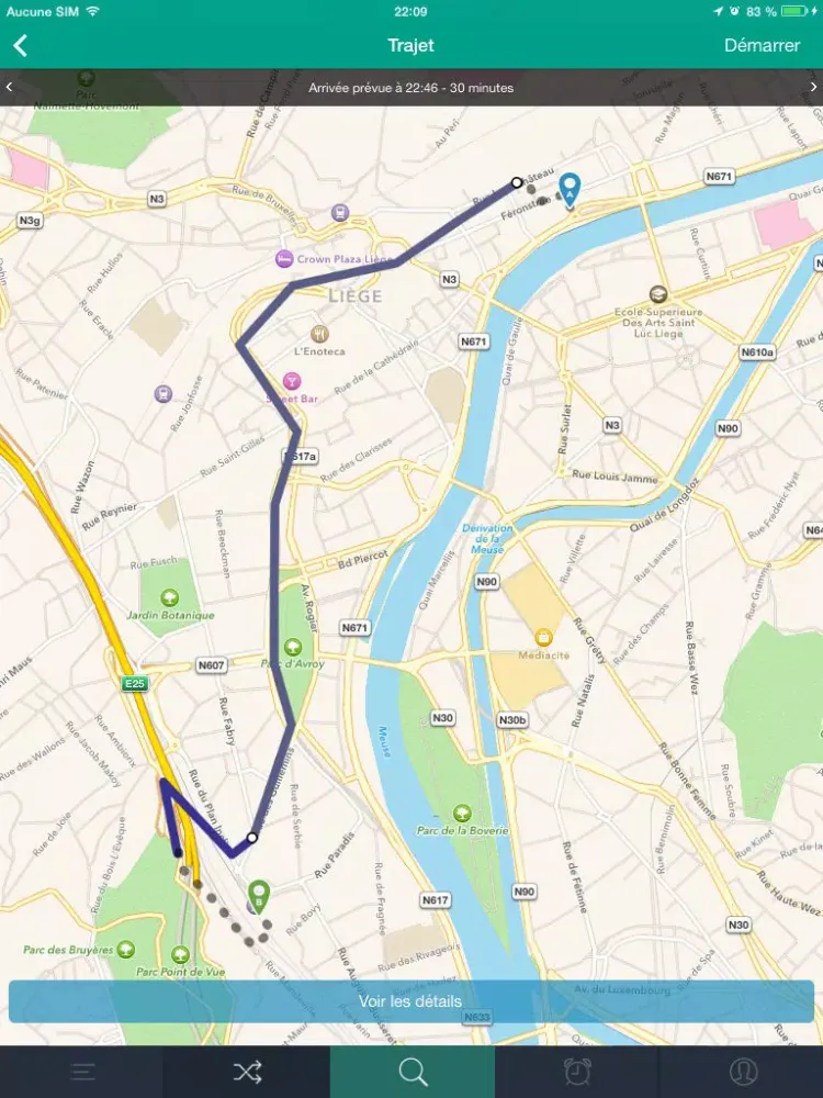 تصاویر NextRide - Schedules for STIB/MIVB and TEC iPad 