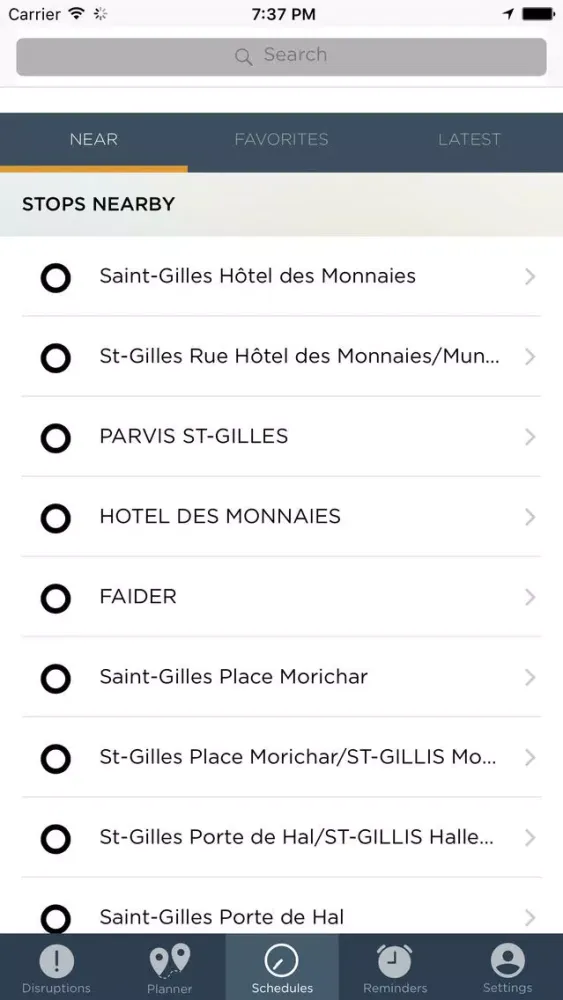 تصاویر NextRide - Schedules for STIB/MIVB and TEC