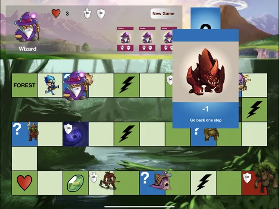 Zrzuty ekranu Heroes & Monsters Board Game iPad 
