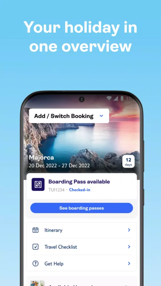 TUI fly Screenshots