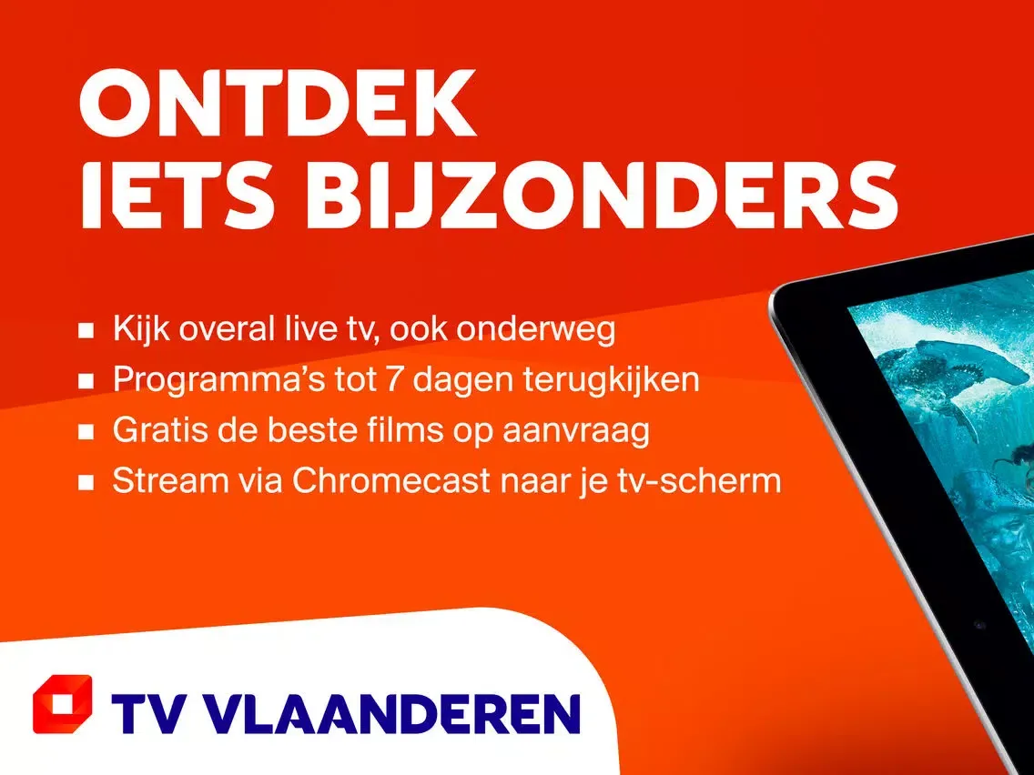 Capturas de tela do TV VLAANDEREN Live TV iPad 