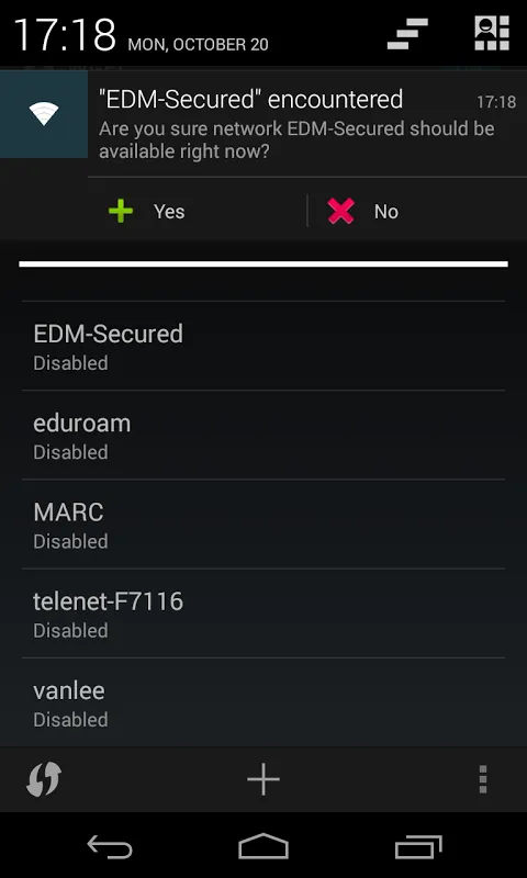 Wi-Fi Privacy Police Screenshots