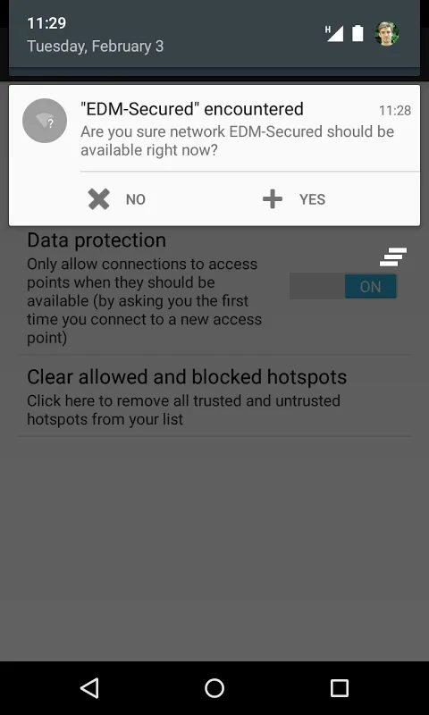 Wi-Fi Privacy Police Screenshots