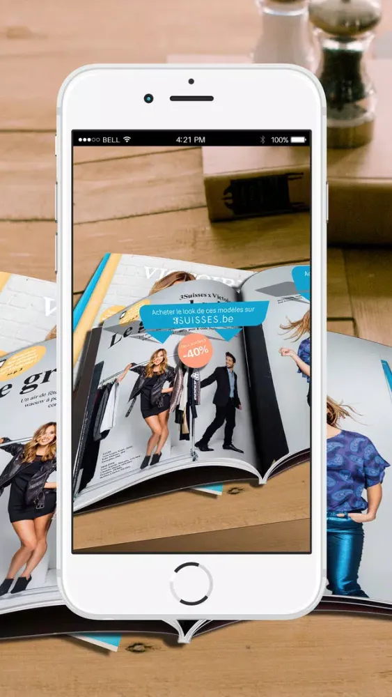 Ảnh chụp màn hình của Victoire x 3S : Le shooting mode du magazine Victoire et de 3Suisses
