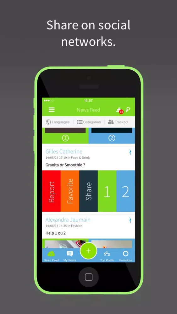 Скриншоты Flavr - Share opinions and decide together.