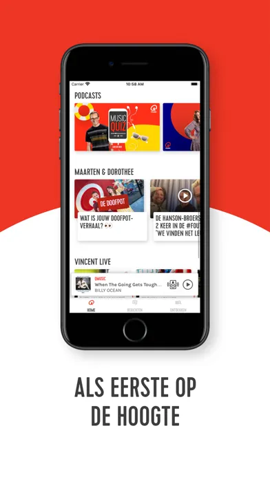 Qmusic - Live radio Screenshots