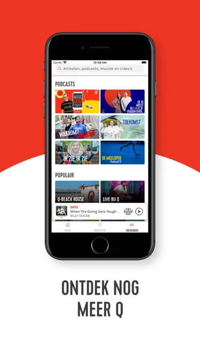 Qmusic - Live radio Screenshots