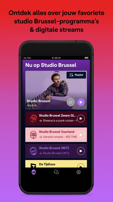Screenshot di Studio Brussel