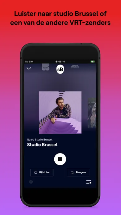 Screenshot di Studio Brussel