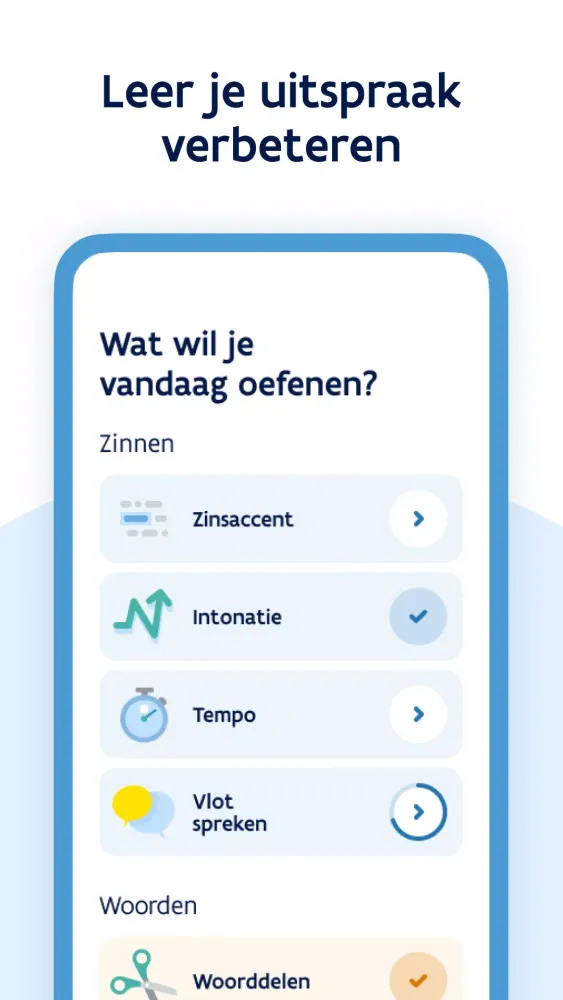 VDAB Uitsprekend Screenshots
