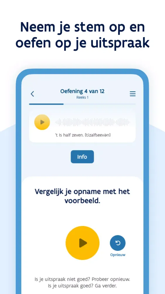 VDAB Uitsprekend Screenshots
