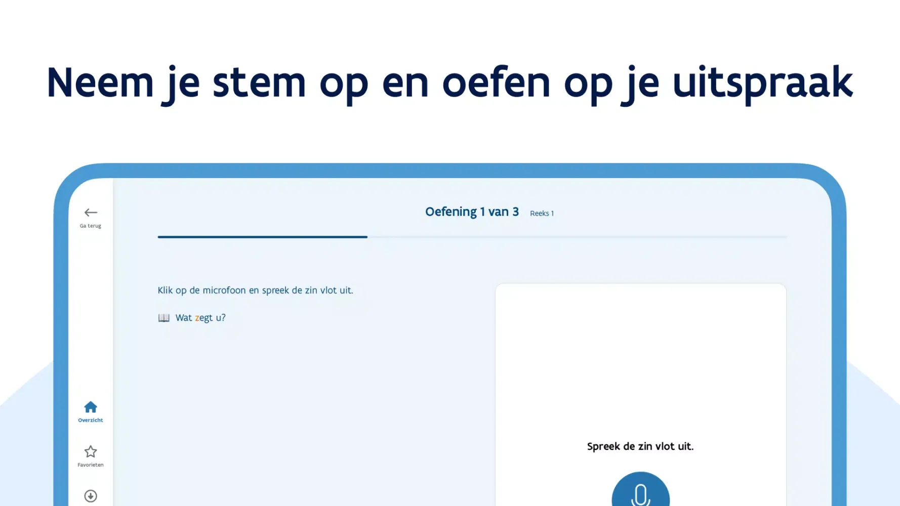VDAB Uitsprekend Screenshots