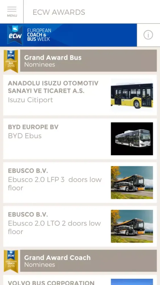 Busworld Europe 2019 스크린샷