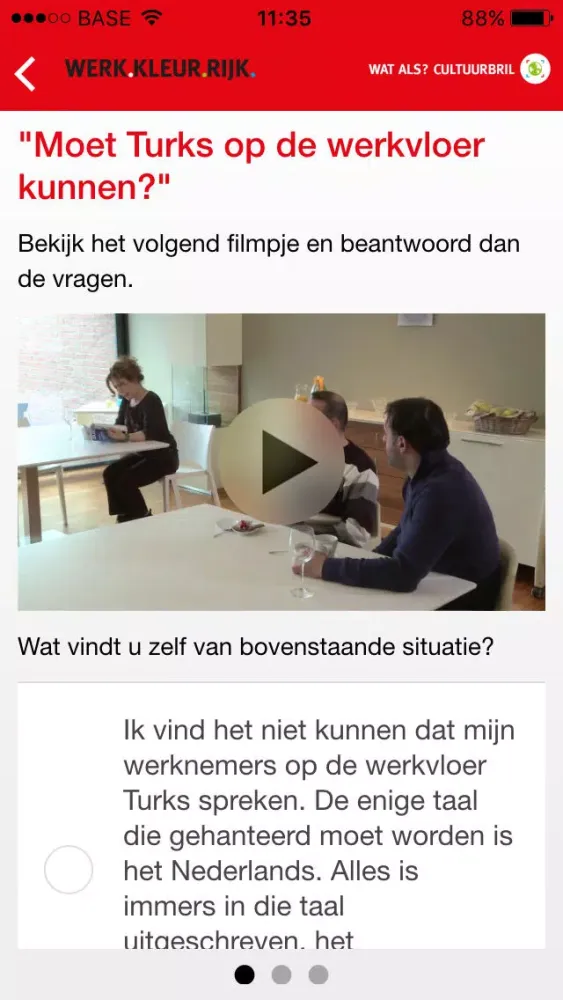 Tangkapan skrin Werk.kleur.rijk