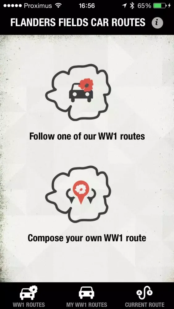 Touristic car routes Flanders應用截圖