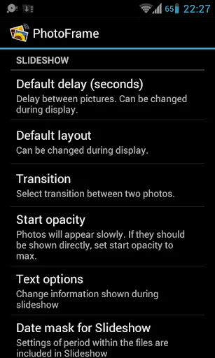Digital Photo Frame Premium 스크린샷