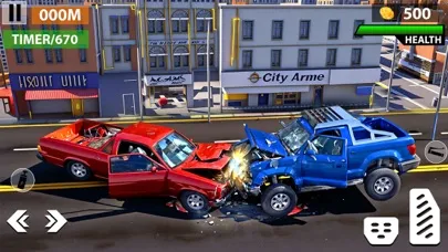 Beam ng driving : Car Crashing Screenshots