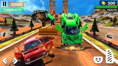 Beam ng driving : Car Crashing Screenshots