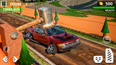 Beam ng driving : Car Crashing Screenshots